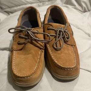 Sperry Kids Tan Boat Shoes